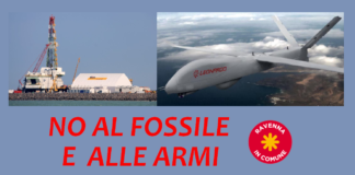 Ravenna in Comune: no regas, no war