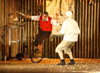 Teatro Ragazzi nella Molinella, Faenza: Eccentrici Dadarò in “Peter Pan”