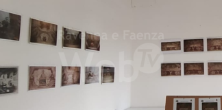 Palazzo Bonvicini di Massa Lombarda: antiche decorazioni murali. Immagini di Maurizio Callegati