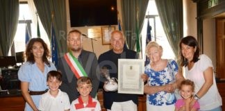 Amici di Cervia: 67 anni di fedeltà della vacanza premiati oggi in sala del Consiglio comunale