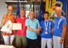 Il giovane cervese Christian Dan, medaglia d’oro al Campionato mondiale giovanile “Youth League” di karate