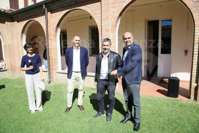 Biennale Maestri - vincitore Giacomo Miracola con Massimo Mazzavillani - Davide Caroli - Martina Piacente