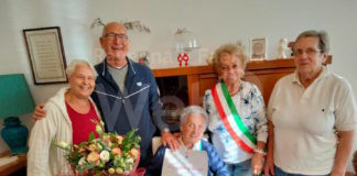 Sant’Agata sul Santerno festeggia i cento anni di Francesca Rossi, detta «Cecchina»