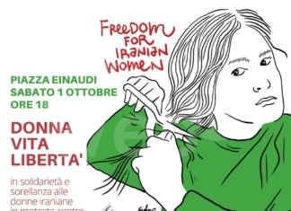 La Casa delle Donne in piazza a Ravenna al fianco delle donne iraniane