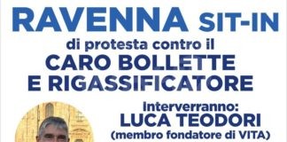 Domani in Darsena, Vita: Sit in di protesta contro caro bollette e rigassificatore