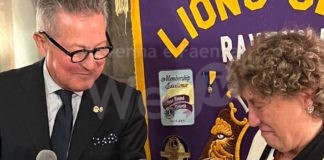 Brunelli e Zignani del Ravenna Fc entrano nel Lions Club Ravenna Romagna Padusa