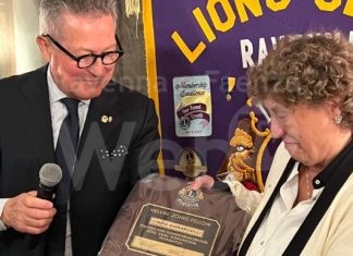 Brunelli e Zignani del Ravenna Fc entrano nel Lions Club Ravenna Romagna Padusa