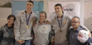 La Consar RCM si presenta festeggiando l’oro di Bovolenta e Orioli