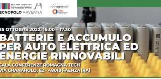 Batterie e accumulo per auto elettrica: workshop a Romagna Tech