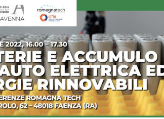 Batterie e accumulo per auto elettrica: workshop a Romagna Tech