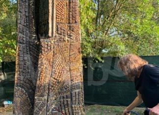 Parco della Pace: intervento conservativo dell’Accademia di Belle Arti sull’opera di Alexander Kornoukhov “L’uomo e la natura”