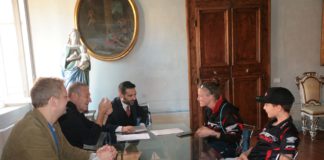 Il sindaco Ranalli e il vicesindaco Montalti incontrano Andrea Benvenuti