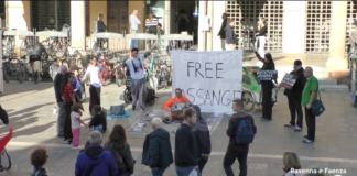 Faenza partecipa alla 24 ore per chiedere la librerazione di Julian Assange