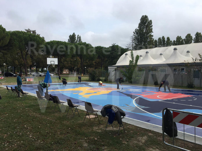 decorazione campo basket 4