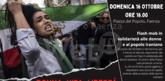 “Donna, vita, libertà”: L’Associazione SOS Donna promuove un flash mob in solidarietà alle donne e al popolo iraniano
