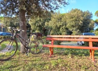 Fiab, le panchine rosse: pedalata di impegno civile per la Giornata contro la violenza sulle donne