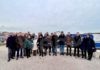 Rappresentanti di Consiglio comunale e Giunta in visita al porto