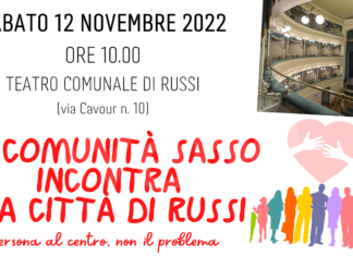 La Comunità Sasso incontra la Città di Russi: La persona al centro non il problema