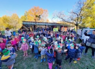 Festa degli alberi alla Materna Panda e alle elementari di Marzeno