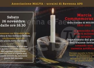 Associazione Malva: Commemorazione delle vittime di Holodomor 1932-33