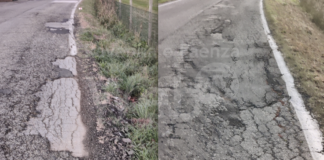 Camicella (LpRa): Via Santerno Ammonite semidistrutta sul versante ovest. Bisogno estremo di interventi