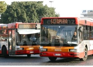 Lunedì sciopero nazionale di 24 ore del servizio del trasporto pubblico locale