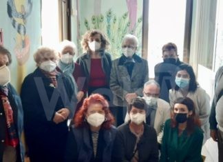 Un Nuovo Murales in Pediatria, donazione alla Pediatria in memoria di due volontari del centro sociale Bosco Baronio