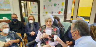 Festeggiati alla Sassoli di Lugo i 100 anni della signora Maria Rustichelli