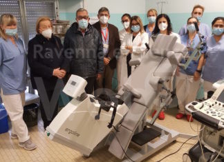 Donato letto ergometro di nuova generazione al Presidio Ospedaliero di Faenza