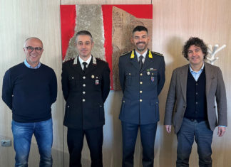 Confcommercio Ascom Lugo incontra i neo comandanti di Carabinieri e Gdf