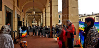 Bagnacavallo: Un “Presidio per la pace” in centro