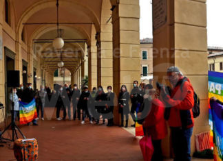 Bagnacavallo: Un “Presidio per la pace” in centro