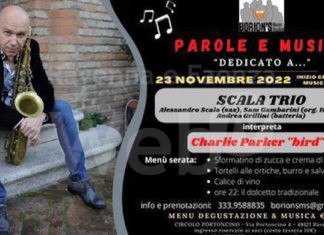 “Parole e musica – Dedicato a”: la nuova rassegna del Borion’ music studios al centro sociale il Portoncino