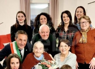 A Massa Lombarda si festeggiano i 100 anni di Pasquina Taroni