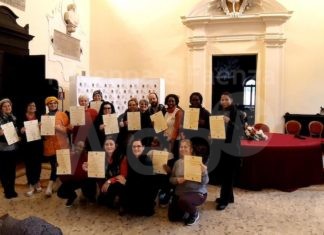 Sportello sociale per la non autosufficienza: consegnati gli attestati di frequenza del corso per assistente alla persona