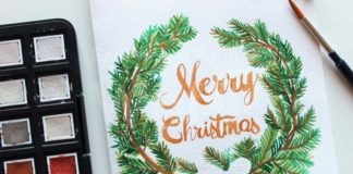 Massa Lombarda: Workshop di auguri all’acquarello