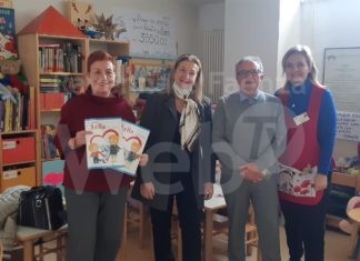 Donata una favola “Lella l’Acquadella” alla Pediatria dalla signora Rita Guerrini