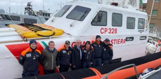 Il Prefetto di Ravenna visita le unità navali della Guardia Costiera