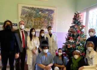 Il reparto di oncologia addobbato grazie ai nidi e alle scuole dell’infanzia comunali