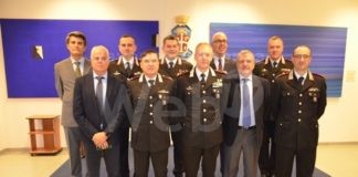 Cerimonia di consegna delle medaglie Mauriziane presso il Comando Provinciale di Ravenna