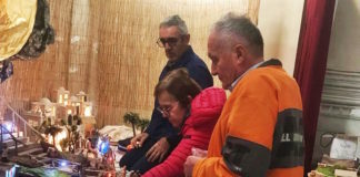 Inaugura il primo presepe meccanico di Barbiano