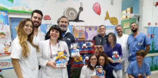 Doni ai piccoli pazienti della Pediatria di Ravenna dall’Avis provinciale
