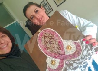 “L’arte in “ROSA”, donata opera d’arte al centro prevenzione oncologica di Ravenna