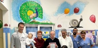 Una donazione per la Pediatria di Ravenna in ricordo di Sofia