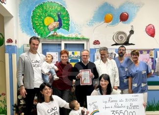 Una donazione per la Pediatria di Ravenna in ricordo di Sofia