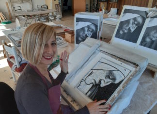 Sei volti per Dante, mosaici di Rita Benzoni alla Galleria Laboratorio del Dis-ORDINE