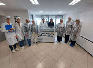 La sindaca Eleonora Proni in visita a Biogelart, azienda che punta sull’innovazione