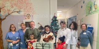 Concerto di Natale nella Pediatria dell’ospedale di Faenza