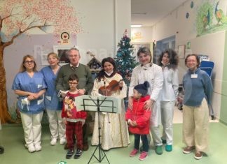 Concerto di Natale nella Pediatria dell’ospedale di Faenza