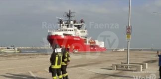 Arrivata la Ocean Viking le prime immagini